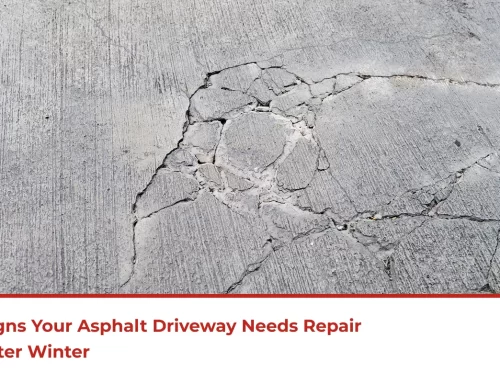 Signs Your Asphalt Driveway Needs Repair After Winter