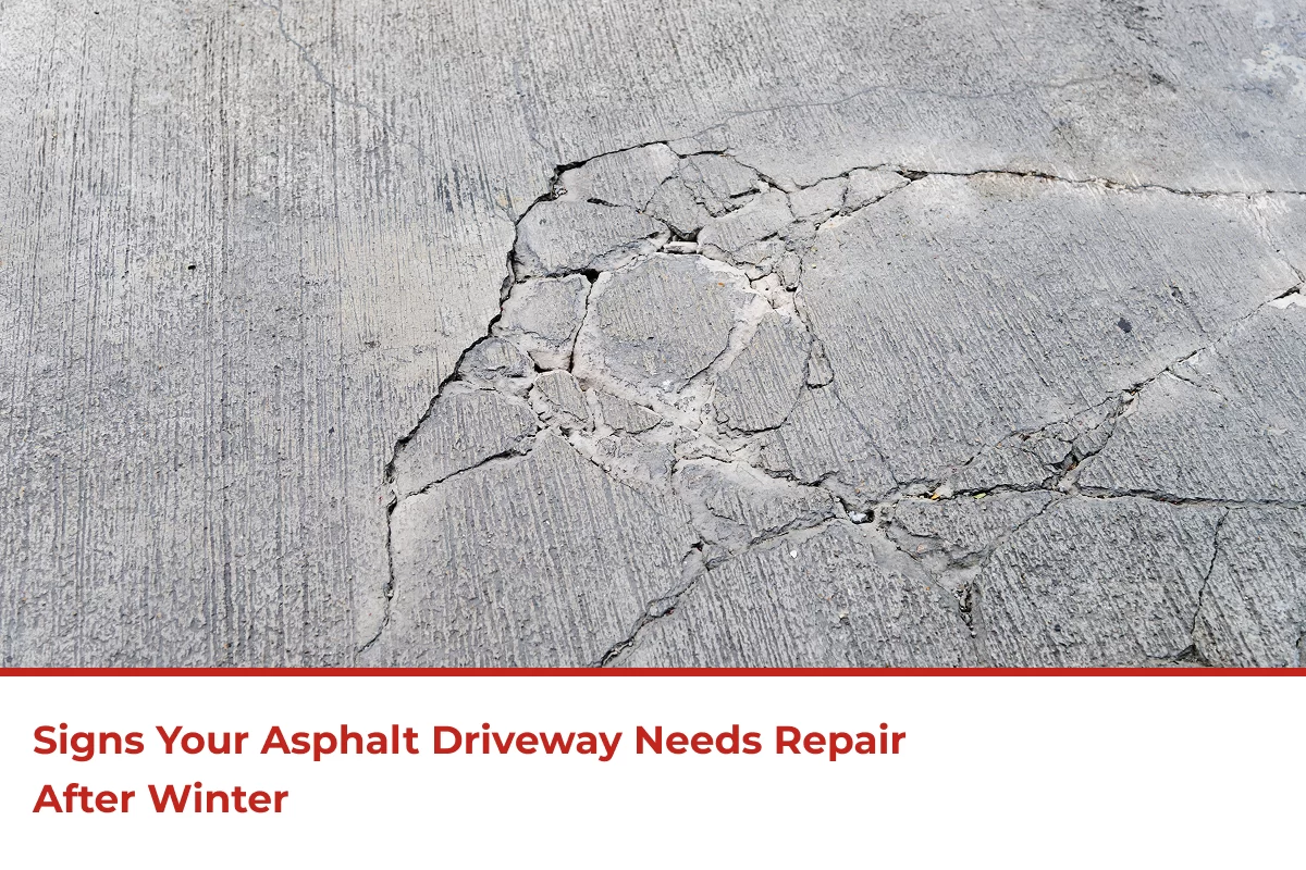 Signs Your Asphalt Driveway Needs Repair After Winter